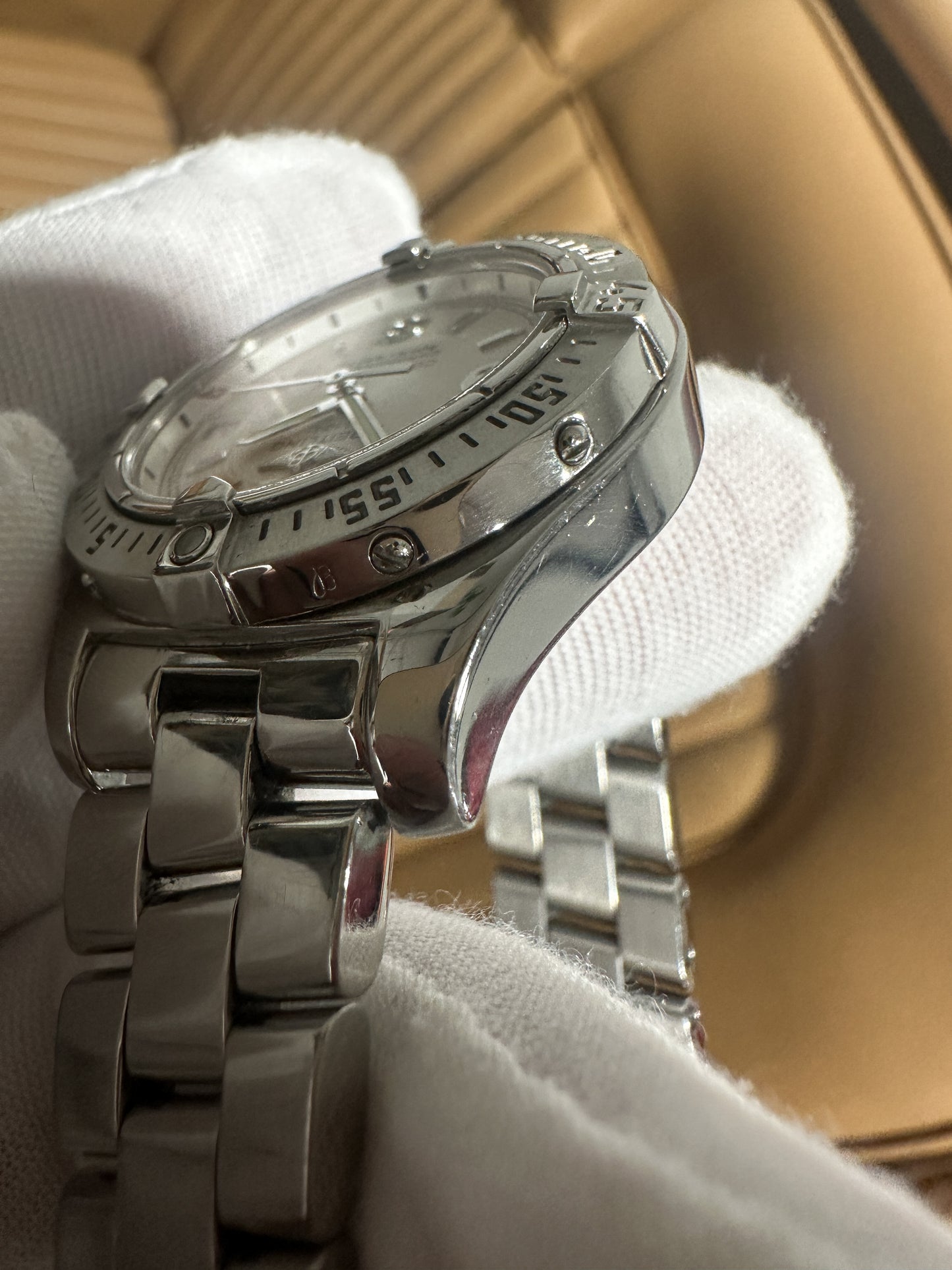 Breitling Colt Oceane A77380 – Ladies 33mm White Dial, SuperQuartz, Full Set