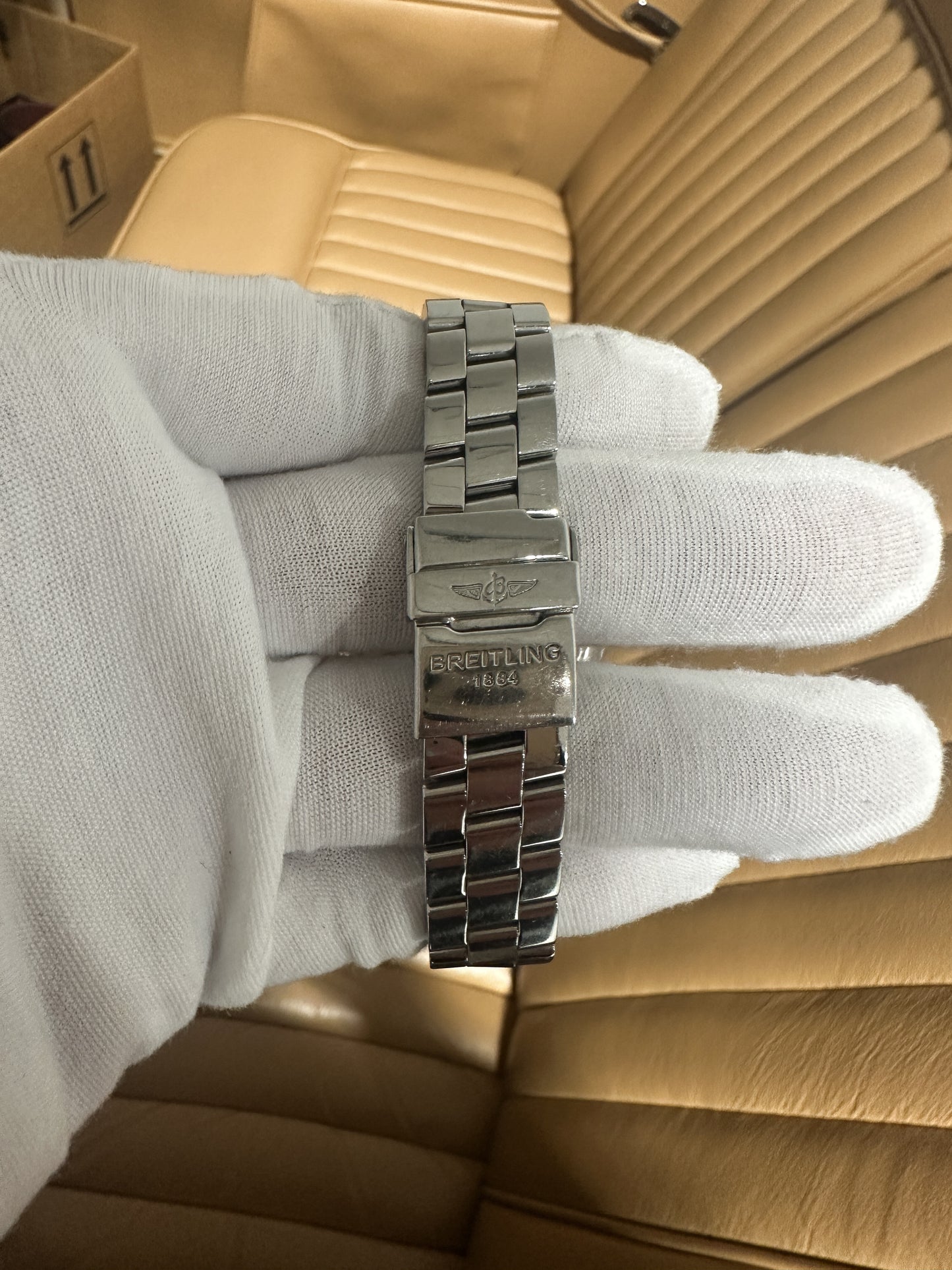 Breitling Colt Oceane A77380 – Ladies 33mm White Dial, SuperQuartz, Full Set