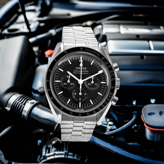 Omega Speedmaster Professional Moonwatch Hesalite Ref 310.30.42.50.01.001