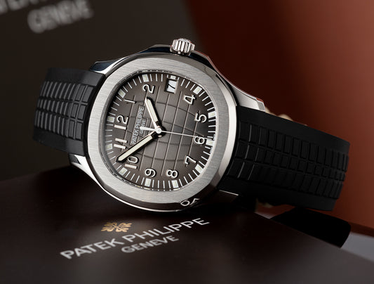 Patek Philippe Aquanaut 5167A-001 – Stainless Steel, Black Tropical Strap